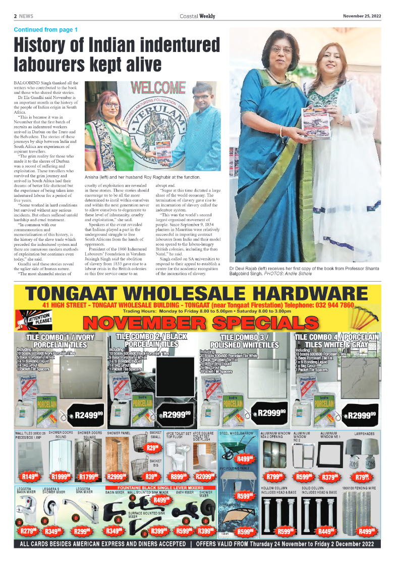 Coastal Weekly 25 November 2022 page 4