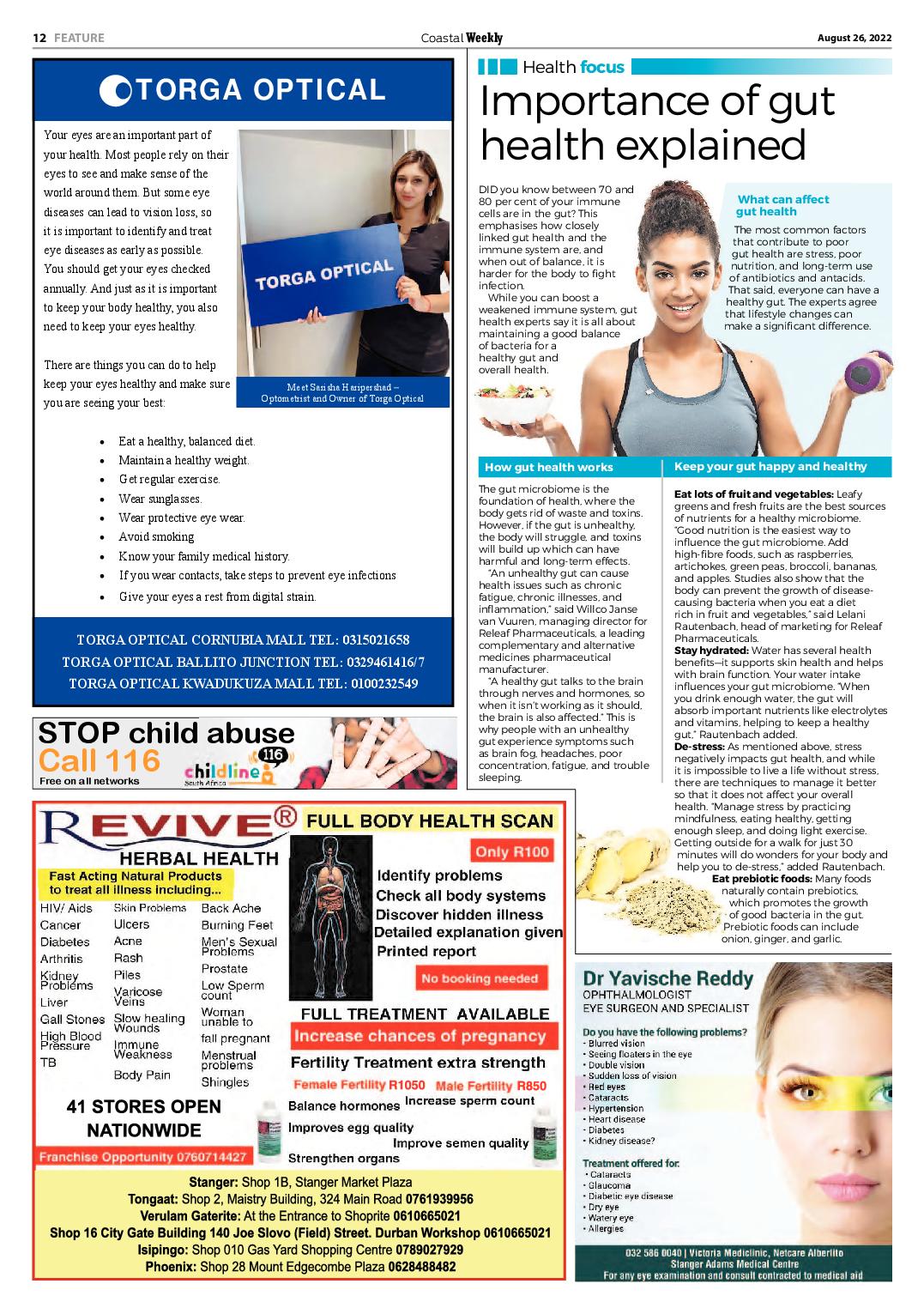 Coastal Weekly 26 August 2022 page 12
