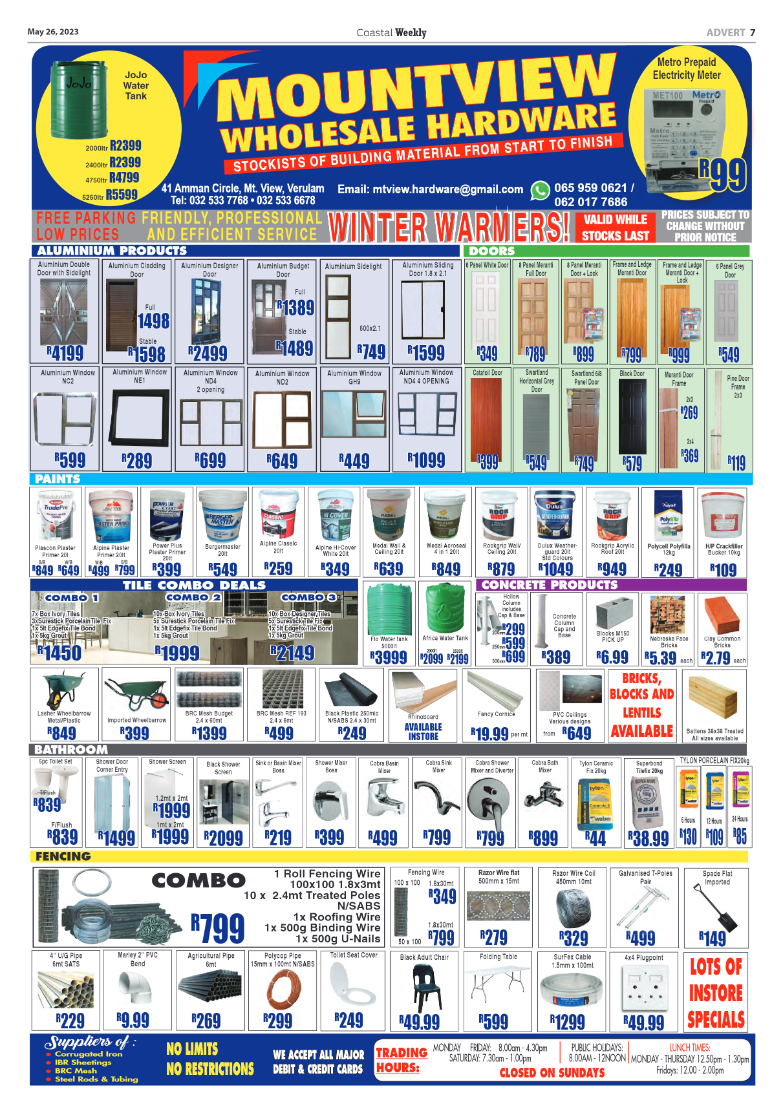 Coastal Weekly 26 May 2023 page 7