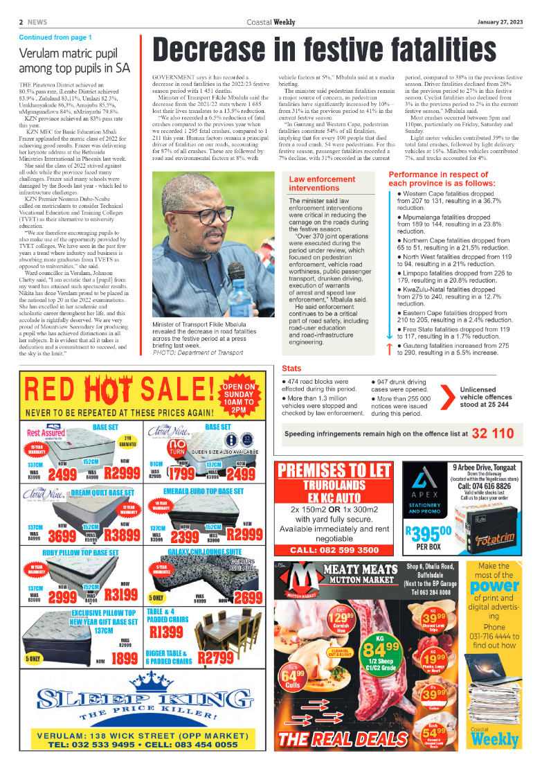 Coastal Weekly 27 January 2023 page 2