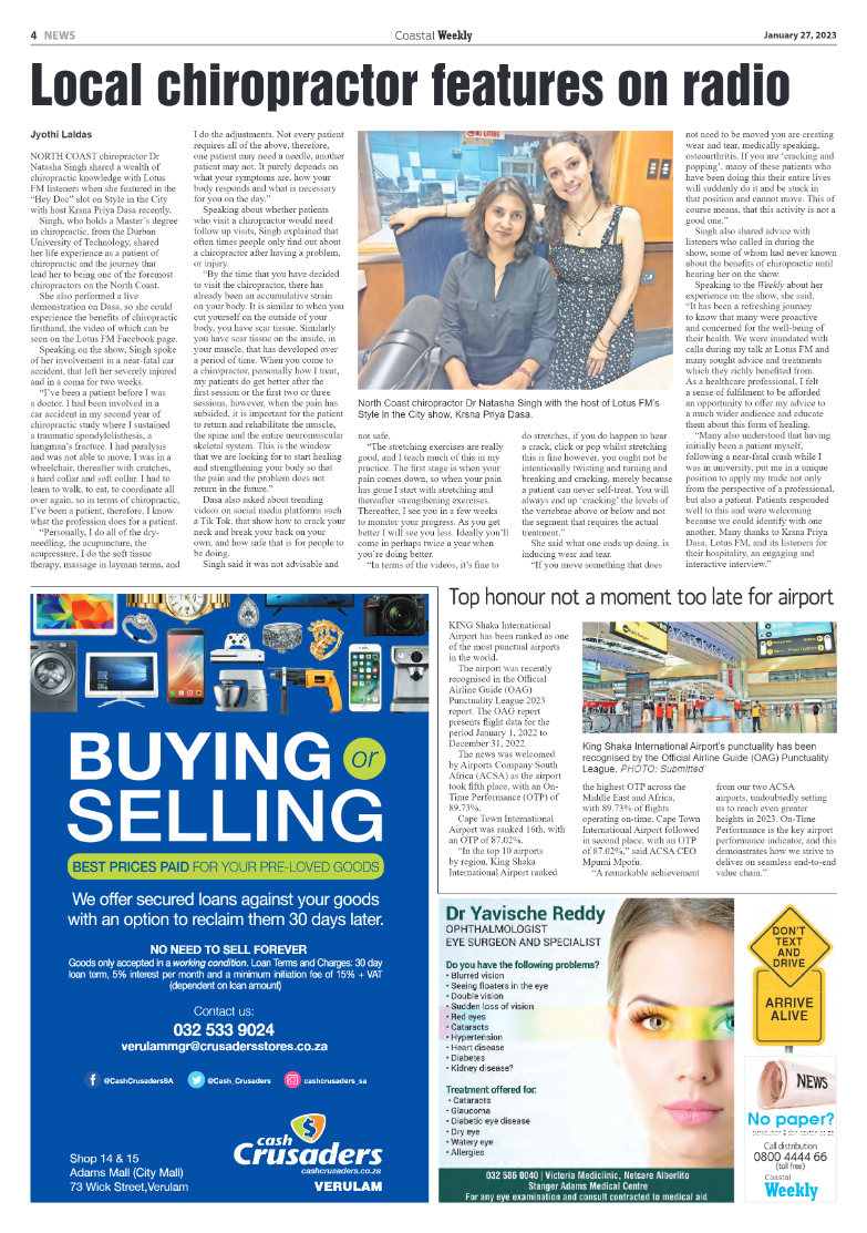 Coastal Weekly 27 January 2023 page 4