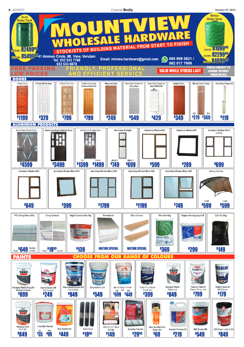 Coastal Weekly 27 January 2023 page 8