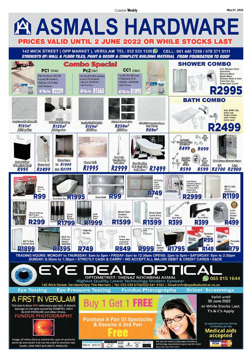 Coastal Weekly 27 May 2022 page 20