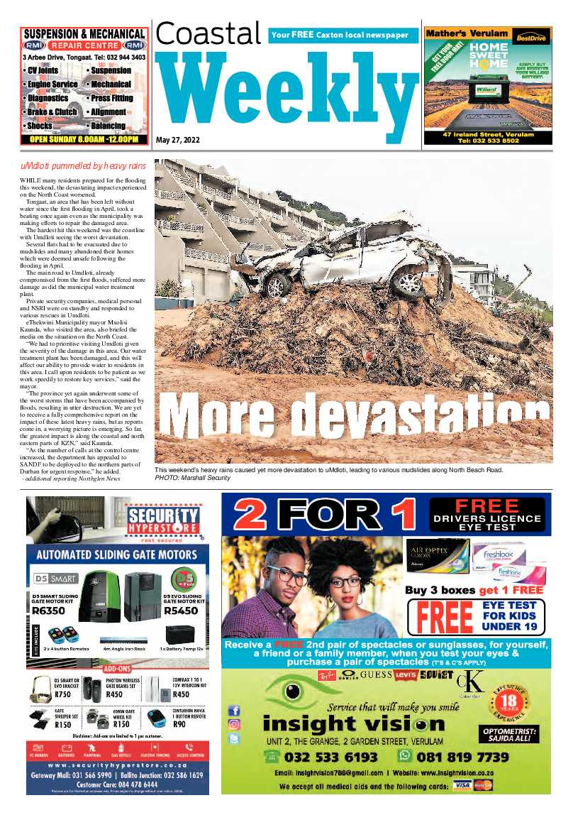 Coastal Weekly 27 May 2022 page 3