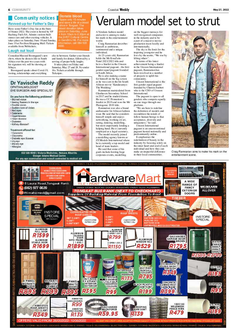 Coastal Weekly 27 May 2022 page 8