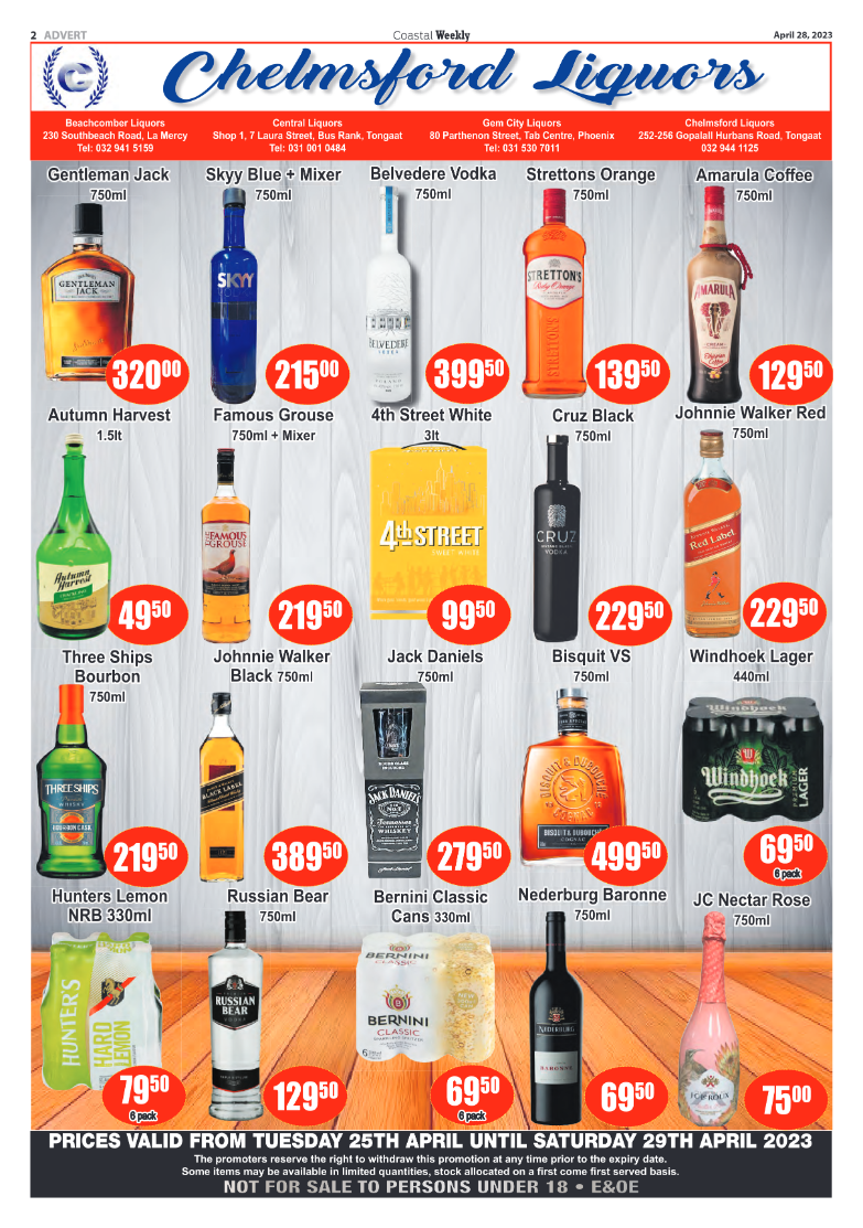 Coastal Weekly 28 April 2023 page 2