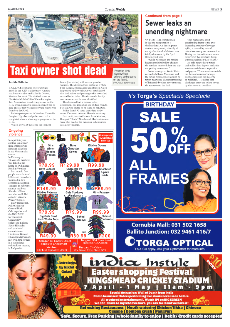 Coastal Weekly 28 April 2023 page 3