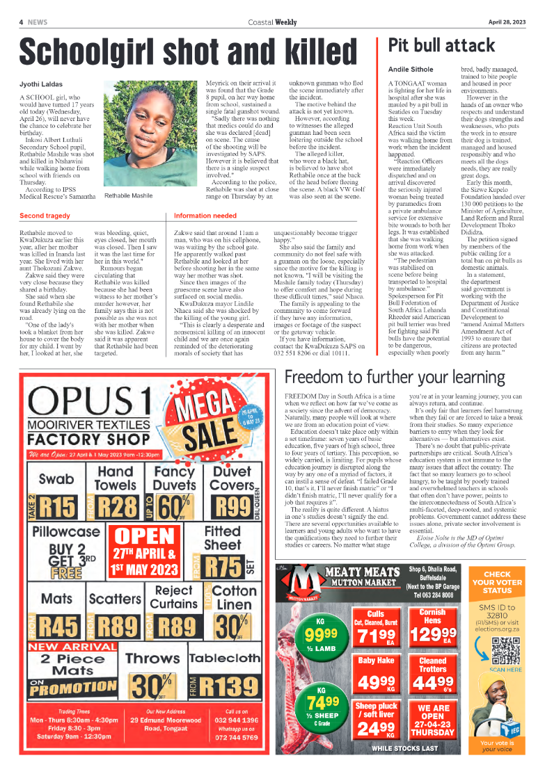 Coastal Weekly 28 April 2023 page 4