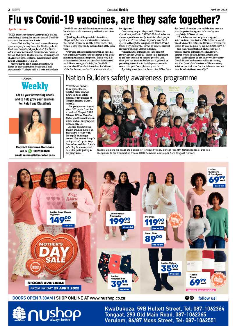 Coastal Weekly 29 April 2022 page 4