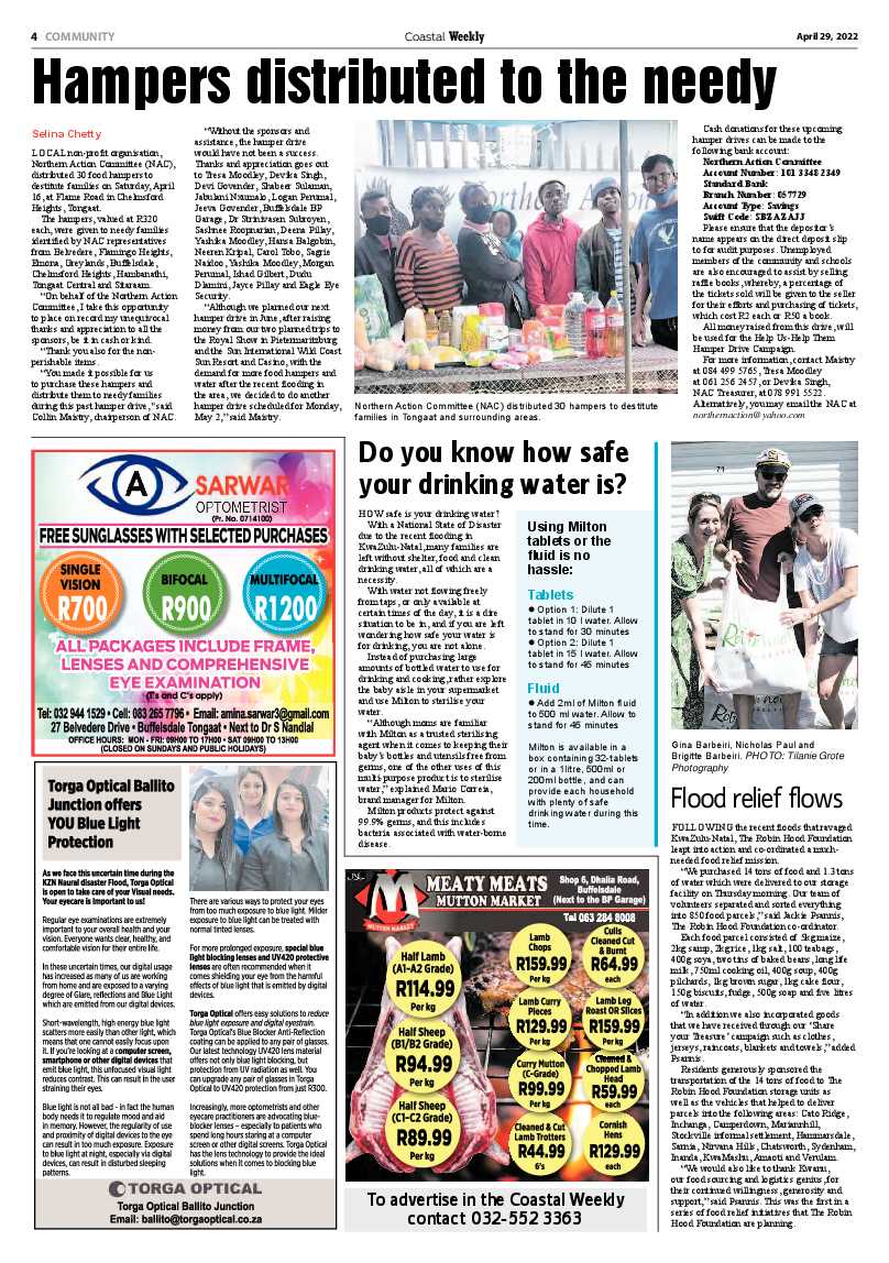 Coastal Weekly 29 April 2022 page 6