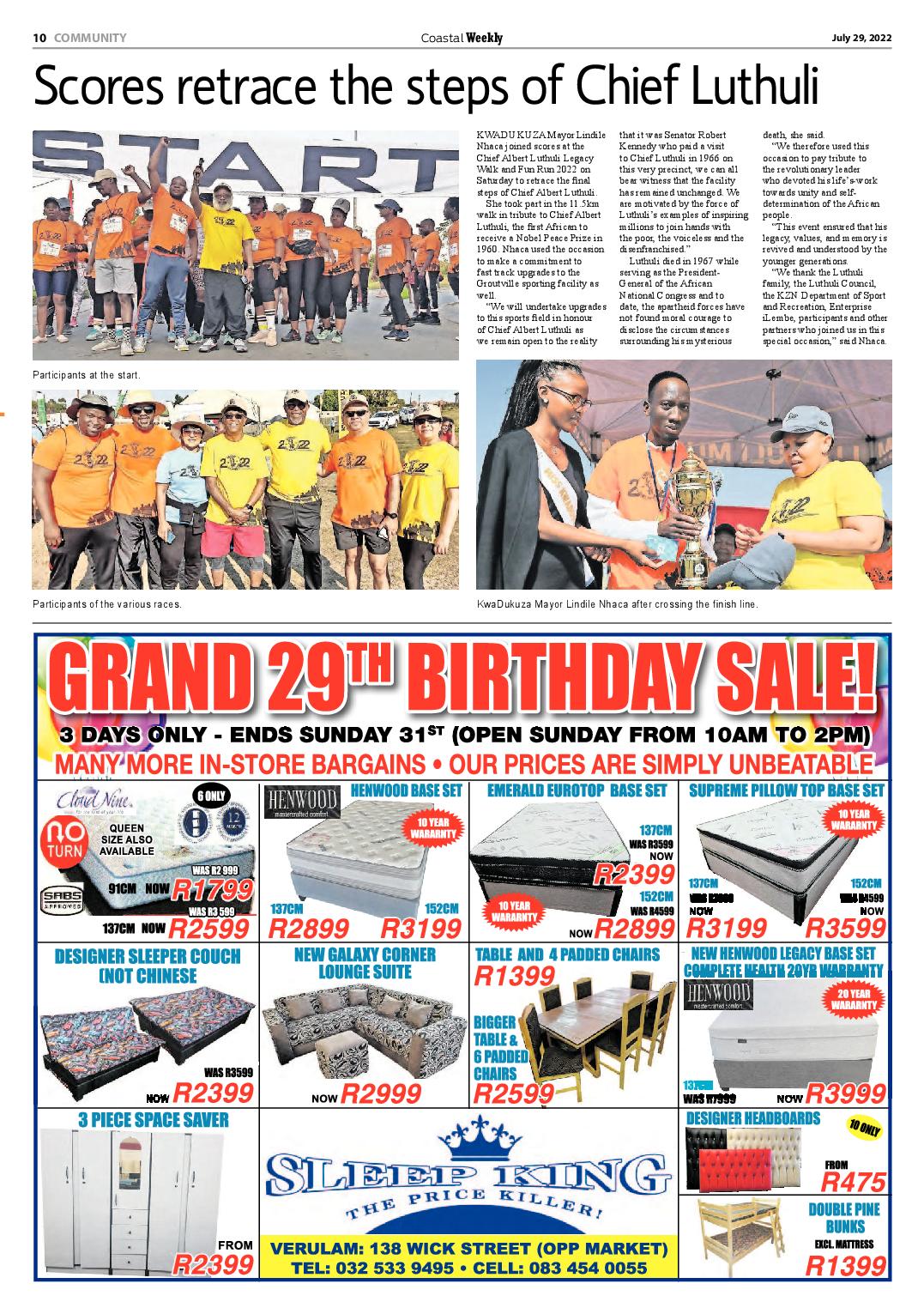 Coastal Weekly 29 July 2022 page 10