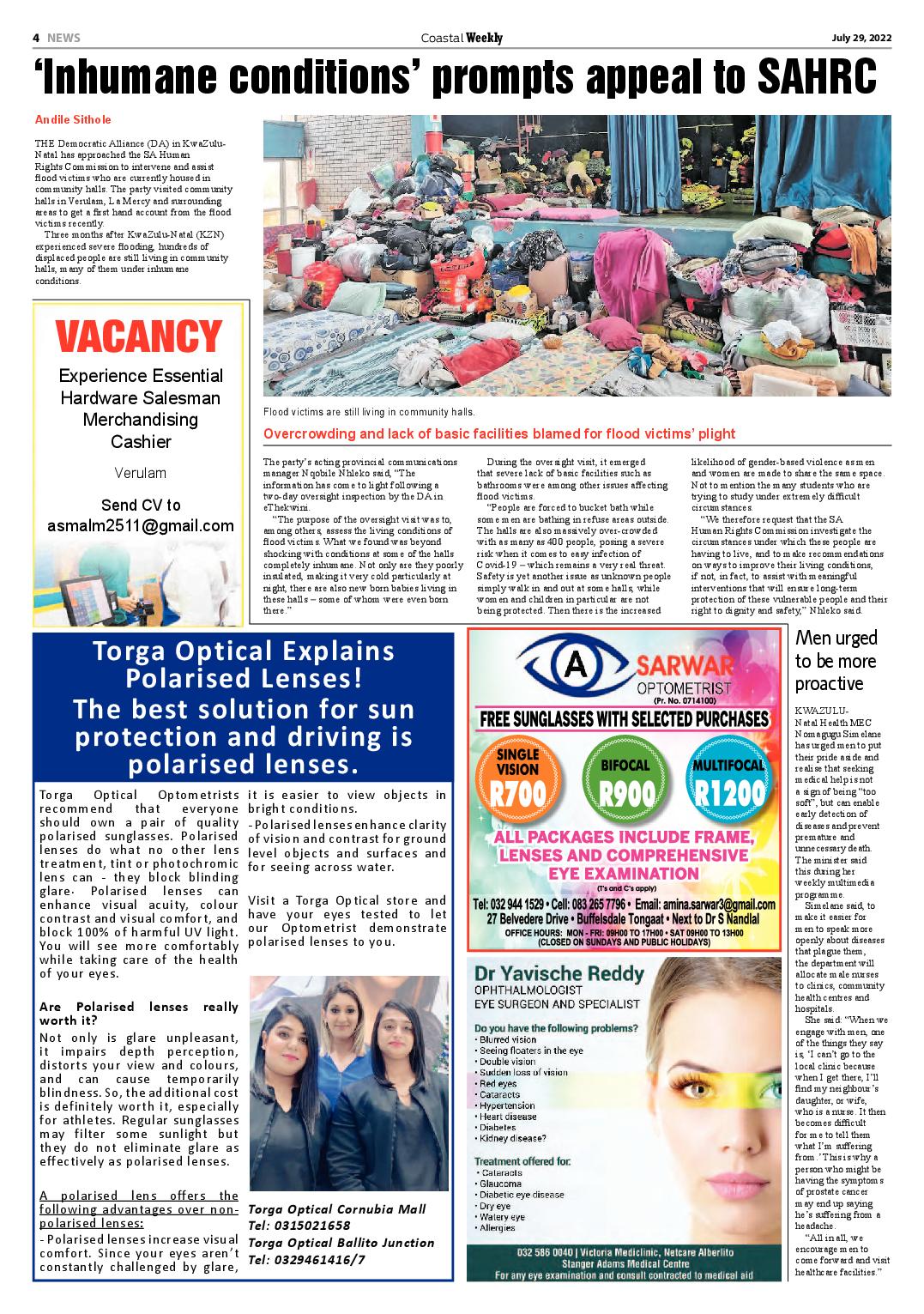 Coastal Weekly 29 July 2022 page 4