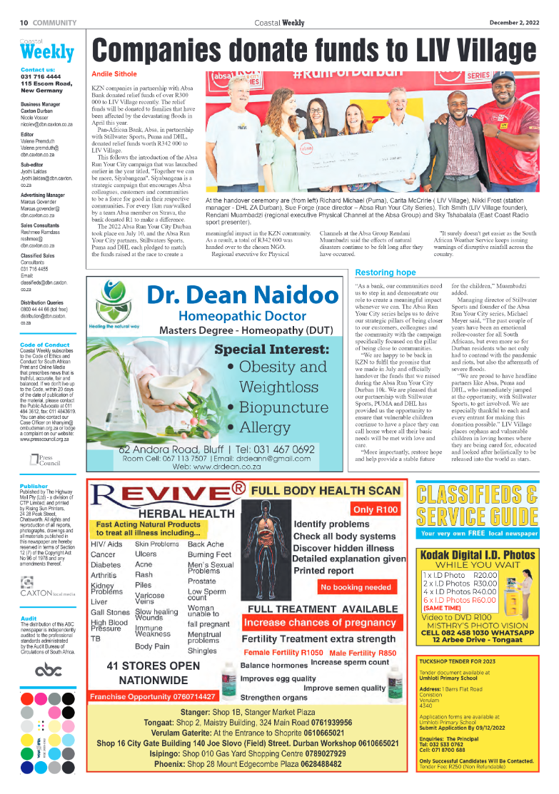 Coastal Weekly 2 December 2022 page 10