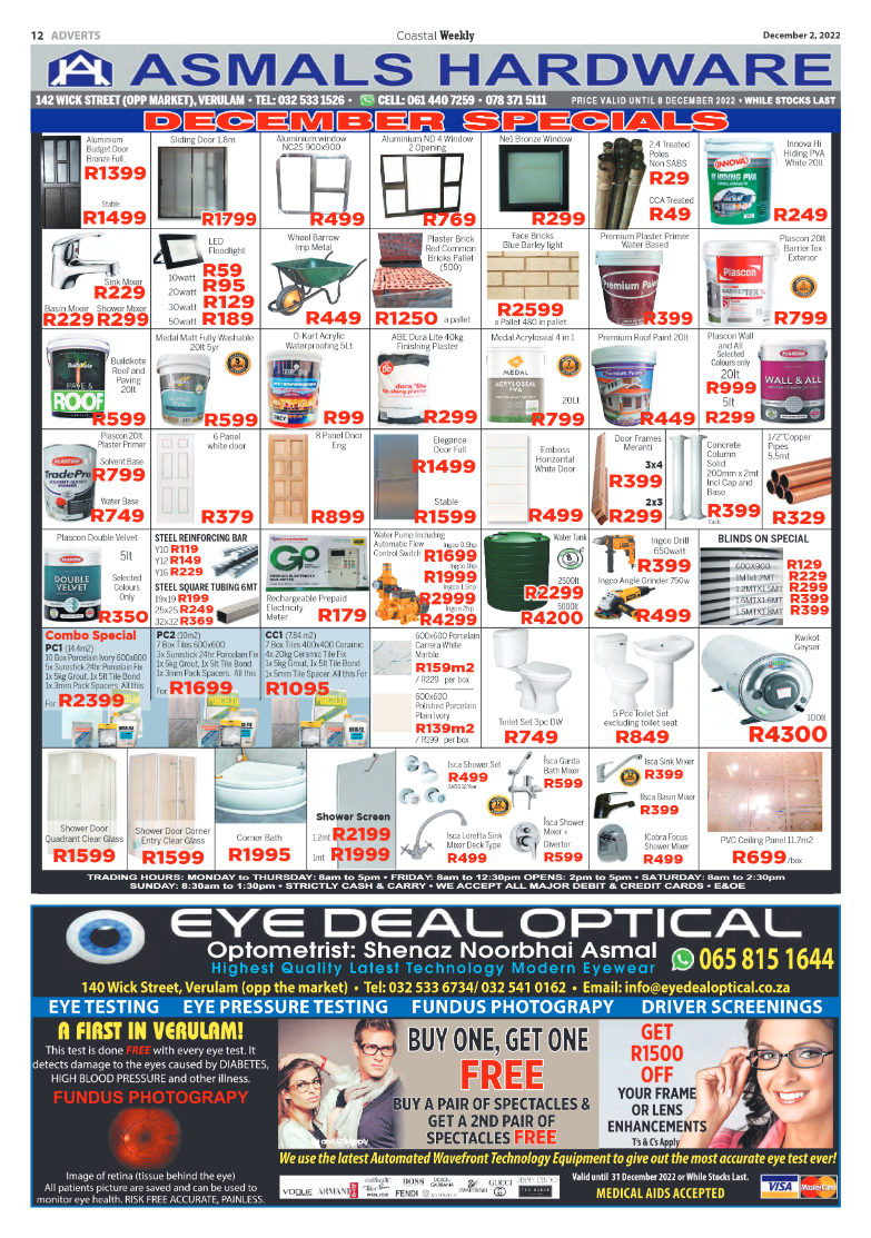Coastal Weekly 2 December 2022 page 12