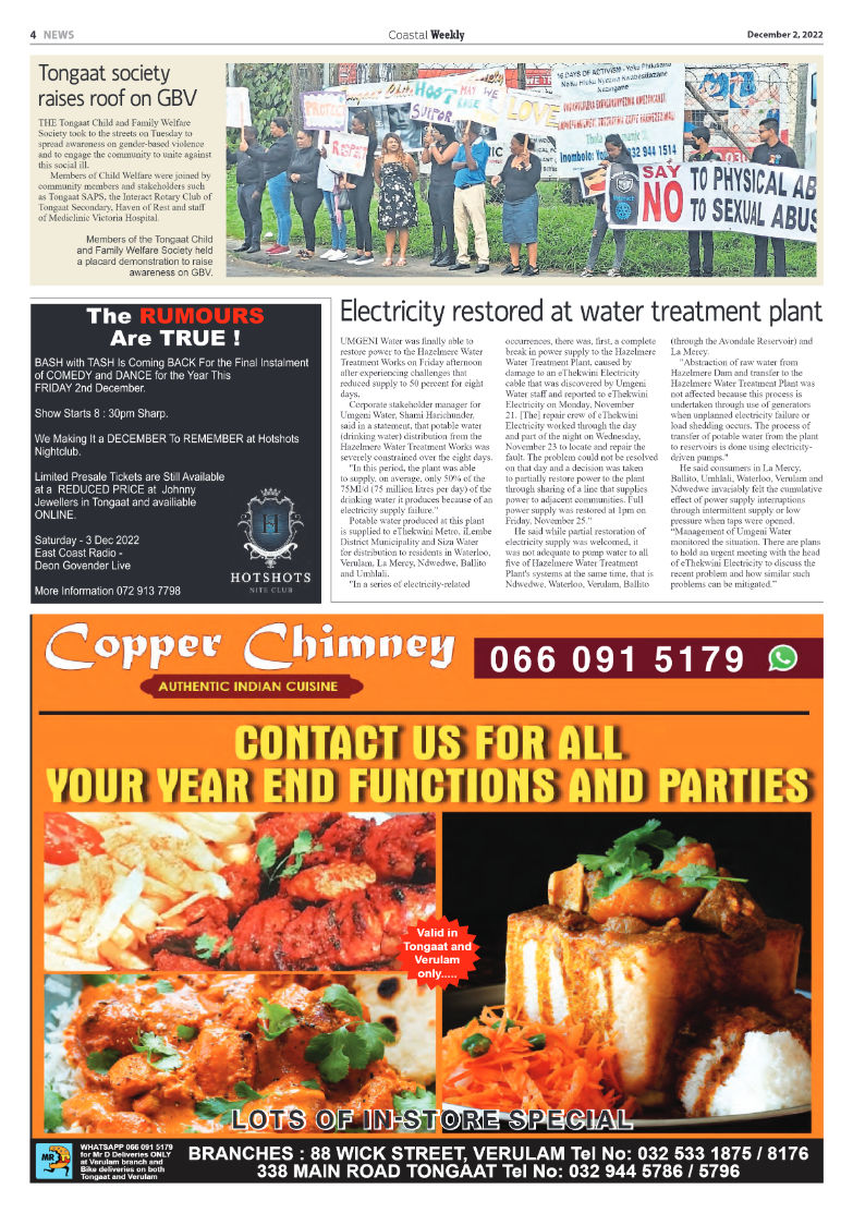 Coastal Weekly 2 December 2022 page 4