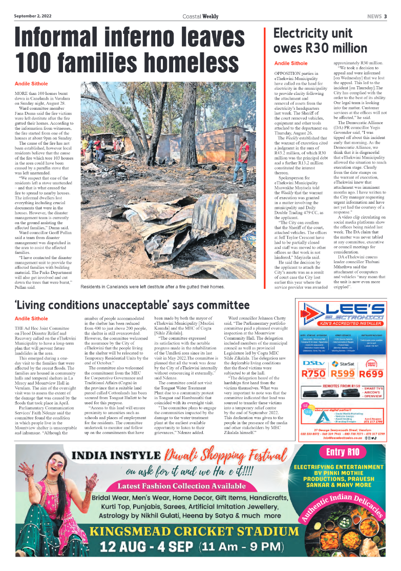 Coastal Weekly 2 September 2022 page 3