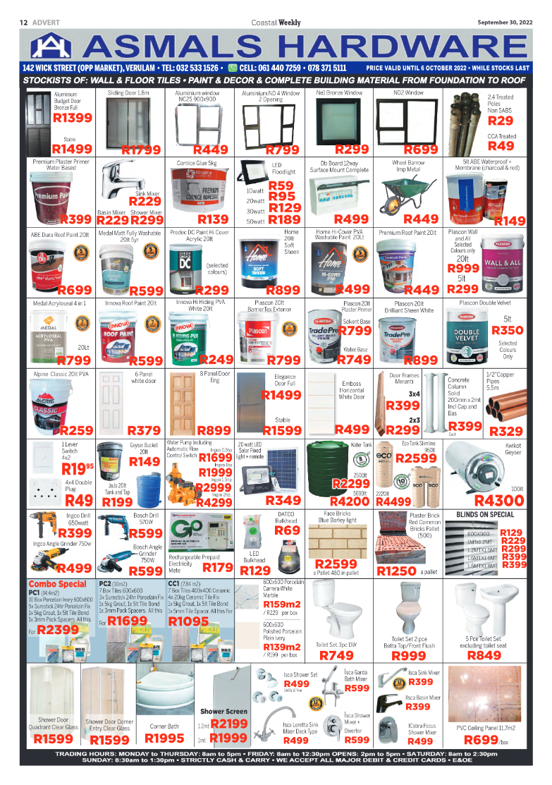 Coastal Weekly 30 September 2022 page 12