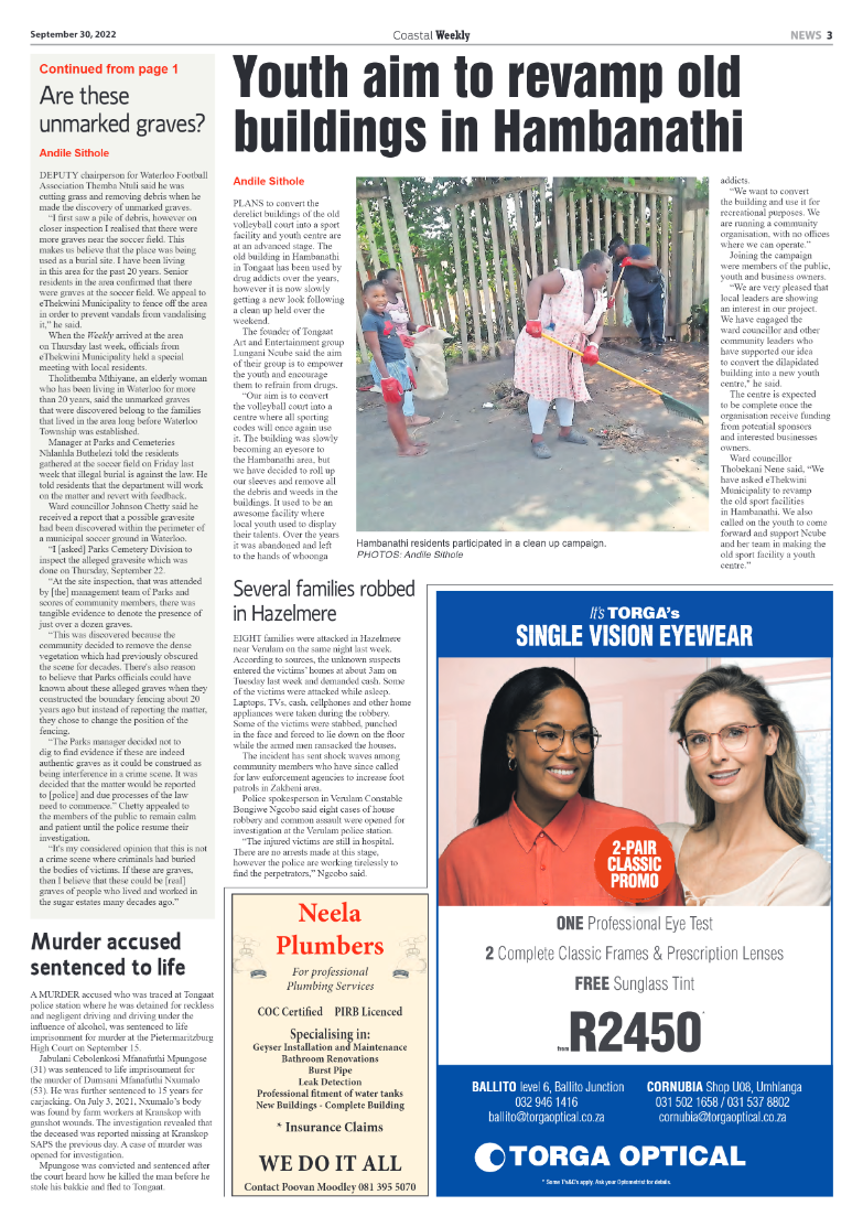 Coastal Weekly 30 September 2022 page 3