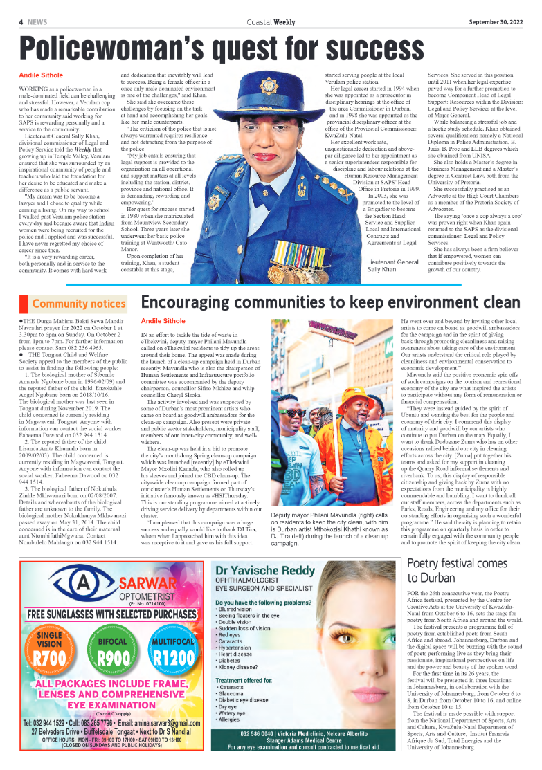 Coastal Weekly 30 September 2022 page 4