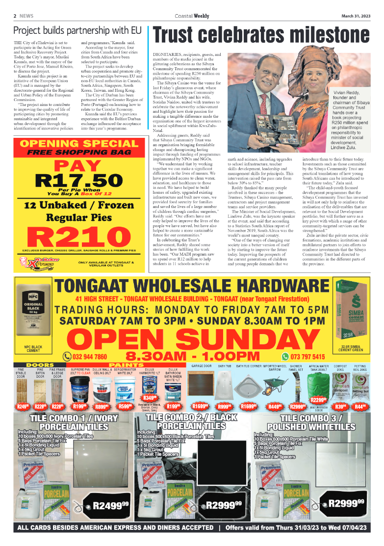Coastal Weekly 31 March 2023 page 2
