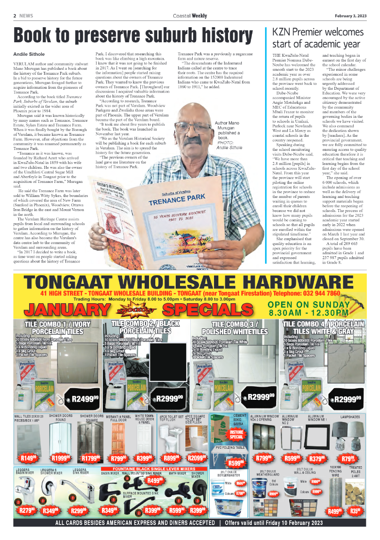 Coastal Weekly 3 February 2023 page 2