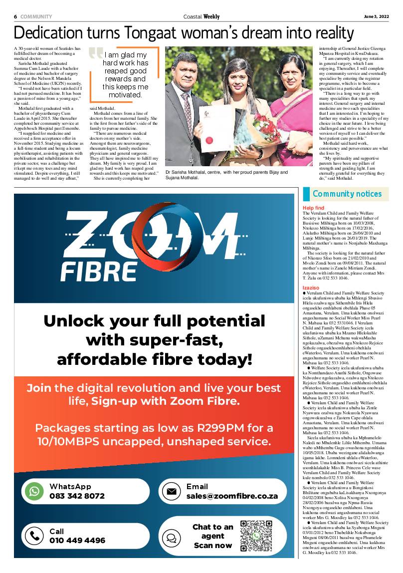 Coastal Weekly 3 June 2022 page 6