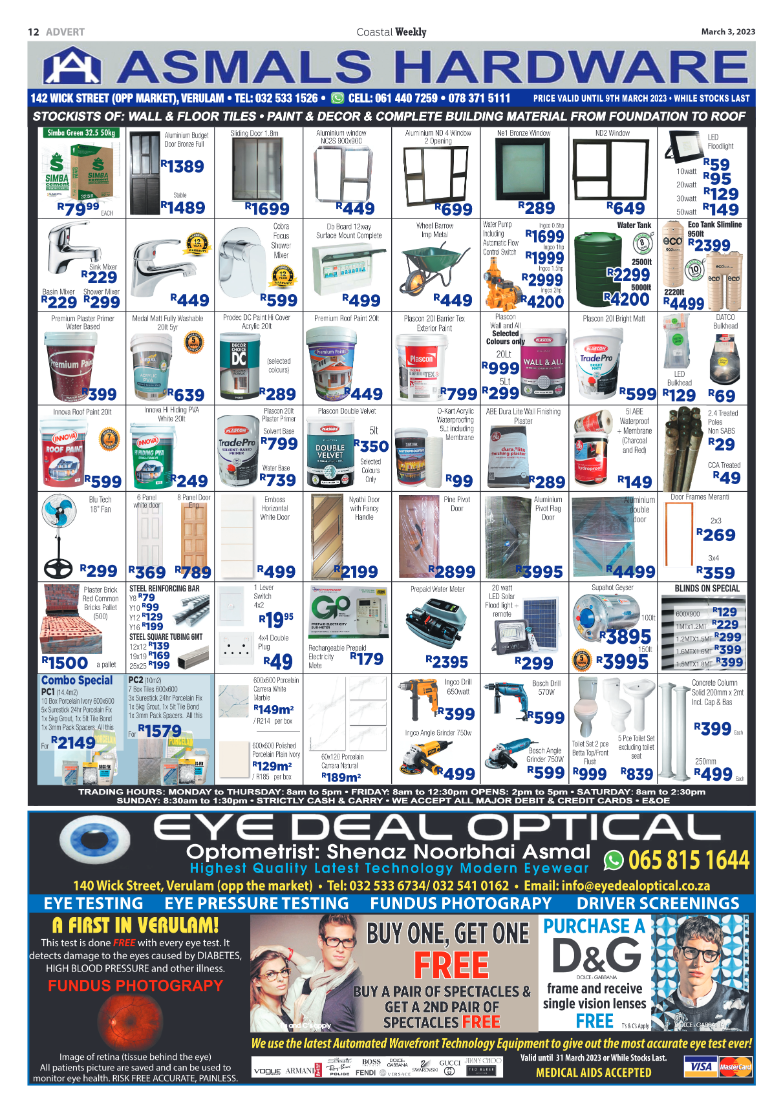 Coastal Weekly 3 March 2023 page 12