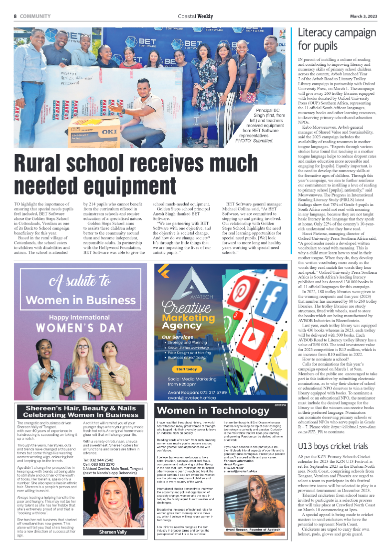 Coastal Weekly 3 March 2023 page 8