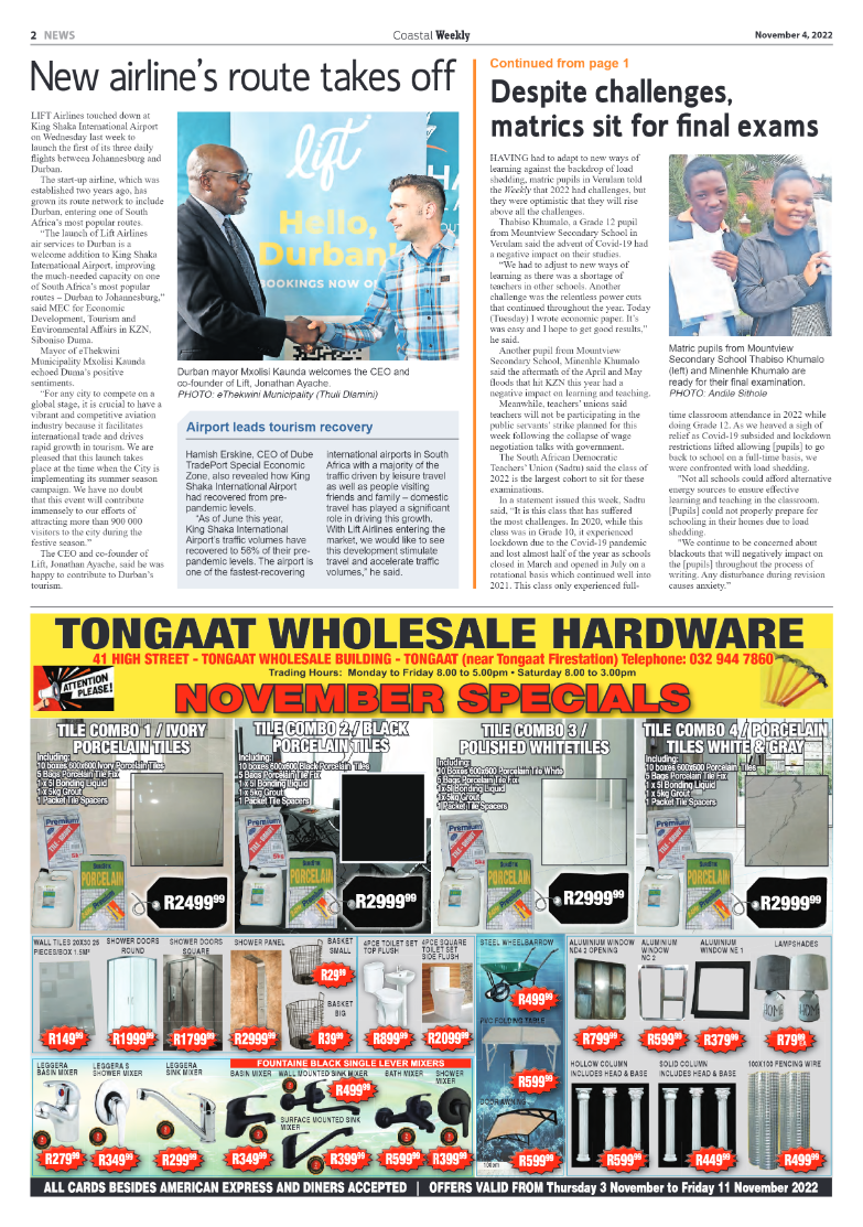 Coastal Weekly 4 November 2022 page 2