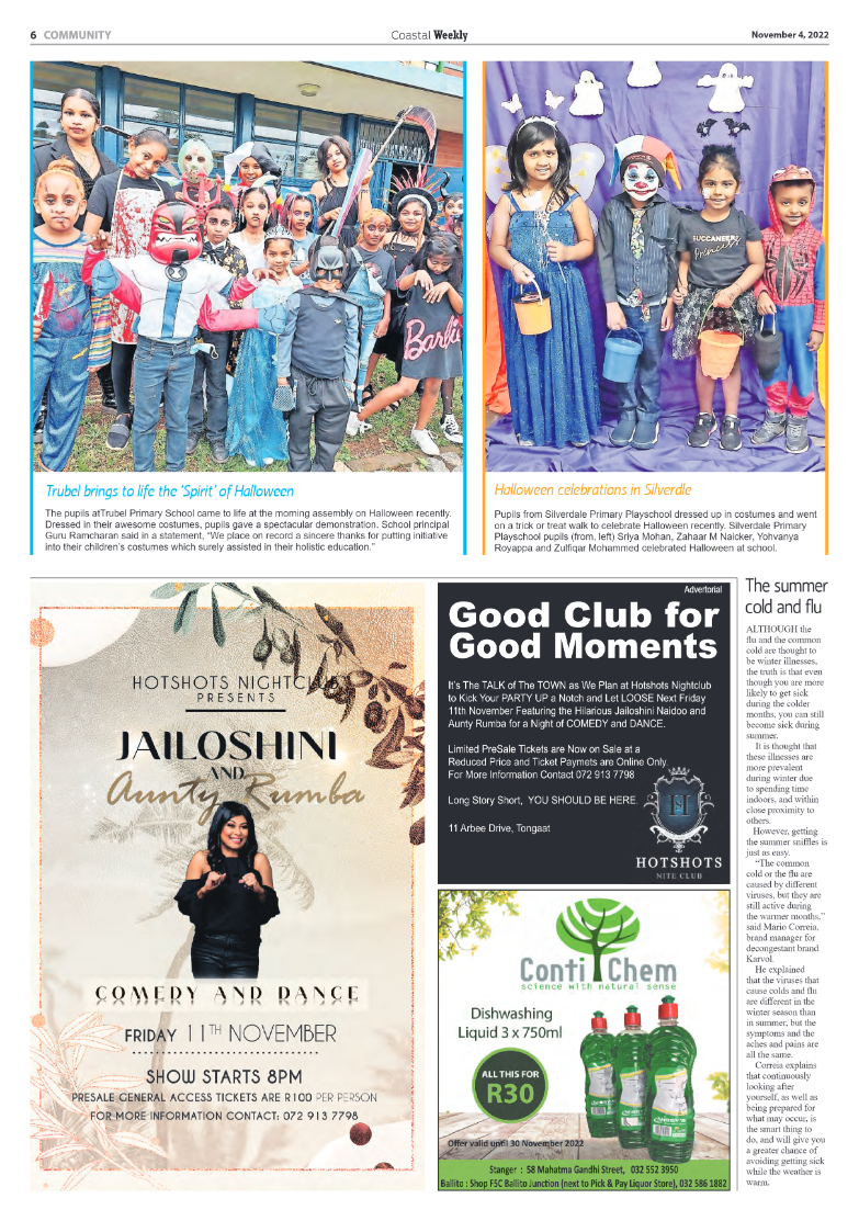 Coastal Weekly 4 November 2022 page 6