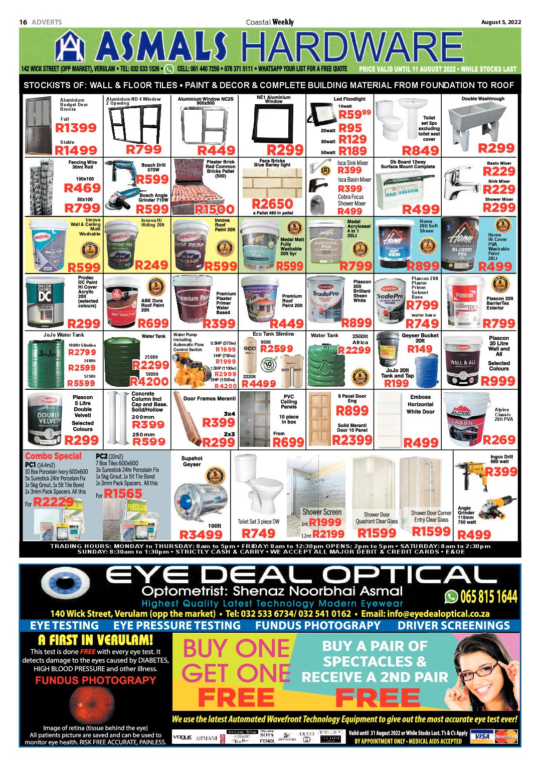 Coastal Weekly 5 August 2022 page 16