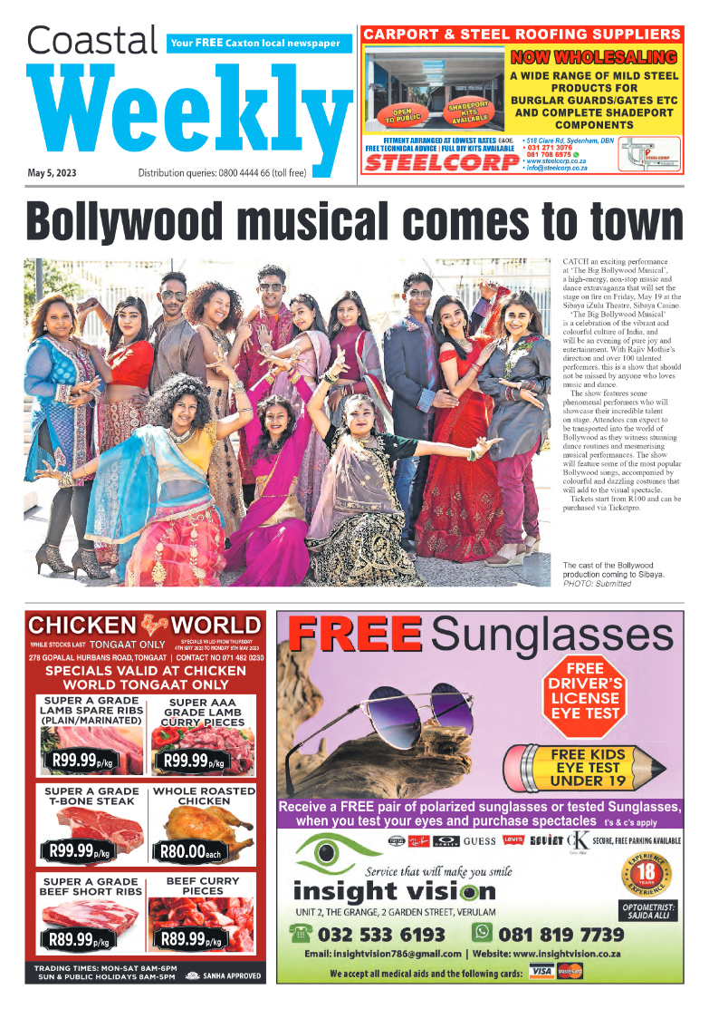 Coastal Weekly 5 May 2023 page 1