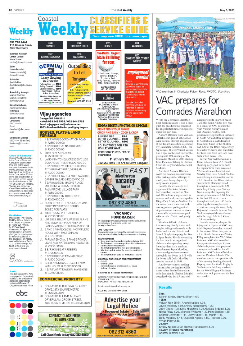 Coastal Weekly 5 May 2023 page 10