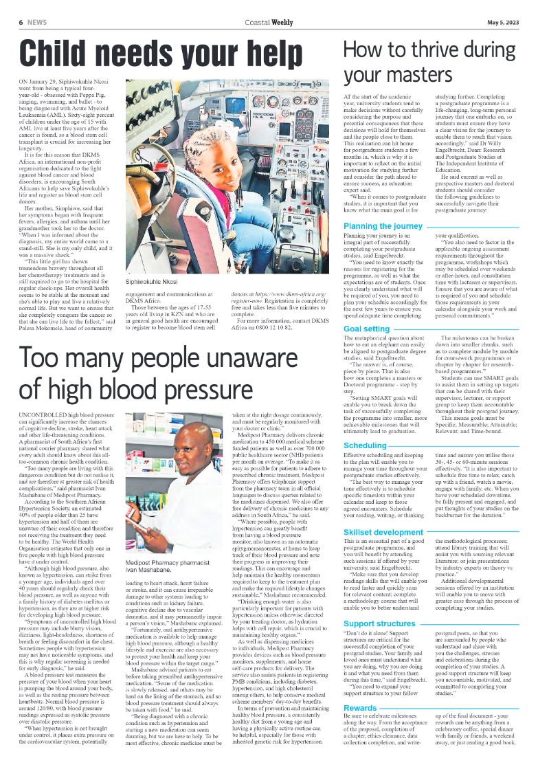 Coastal Weekly 5 May 2023 page 6