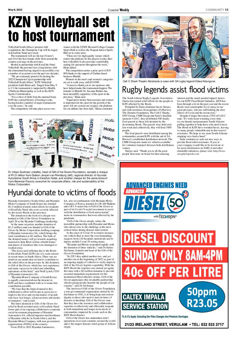 Coastal Weekly 6 May 2022 page 11