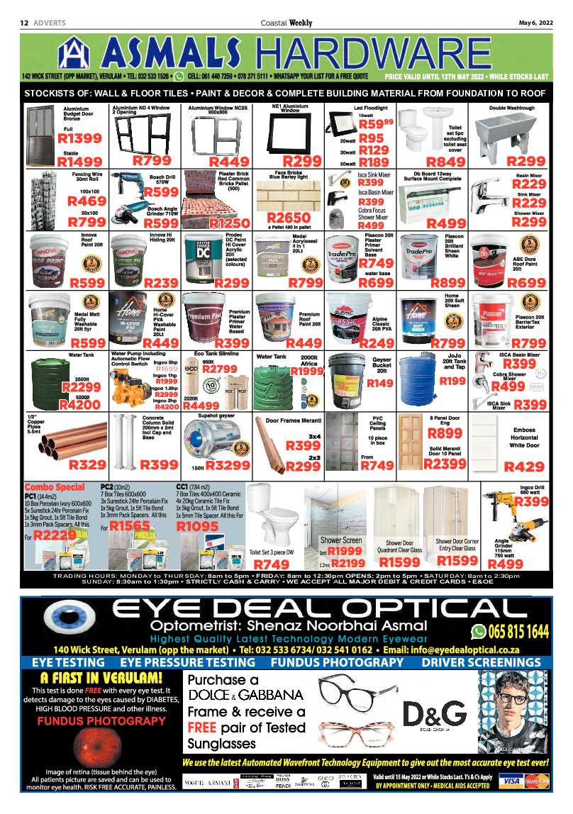 Coastal Weekly 6 May 2022 page 12