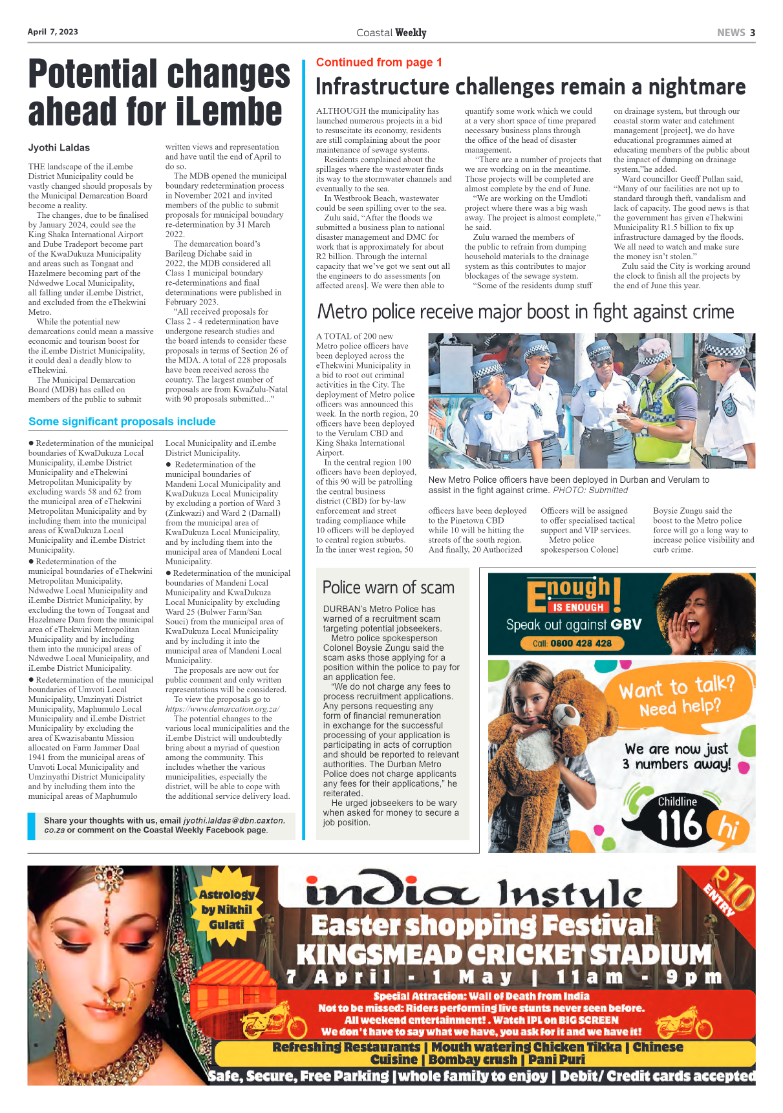 Coastal Weekly 7 April 2023 page 3