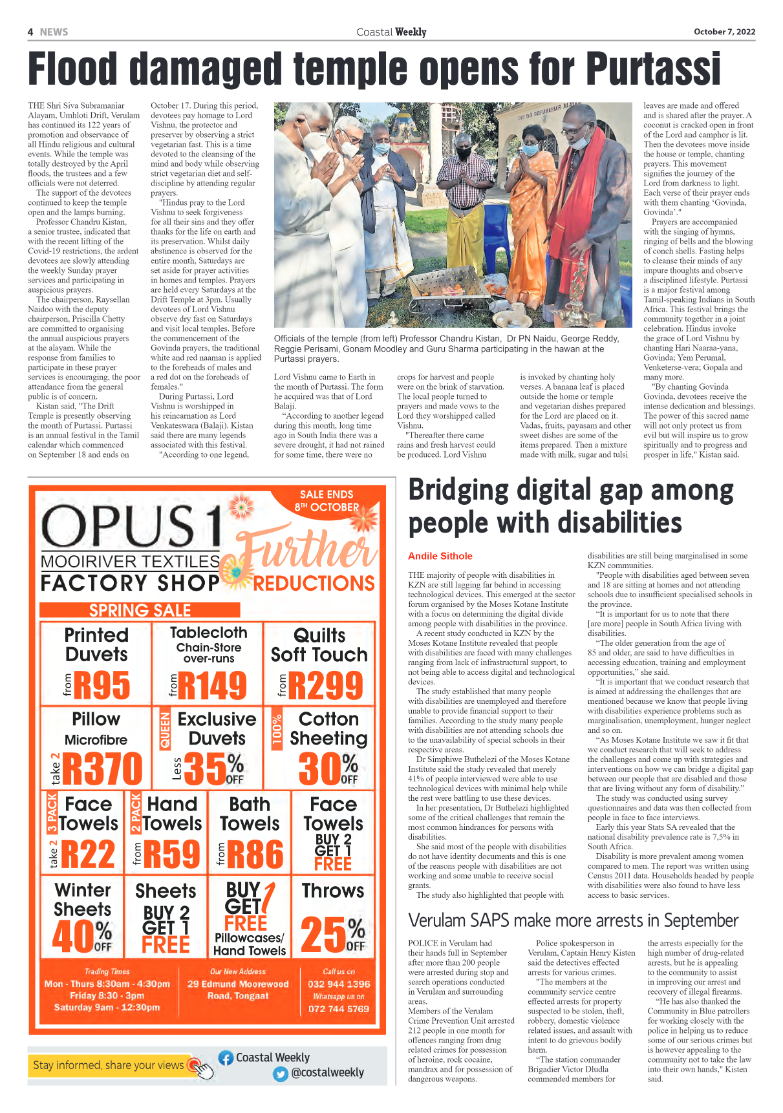 Coastal Weekly 7 October 2022 page 4