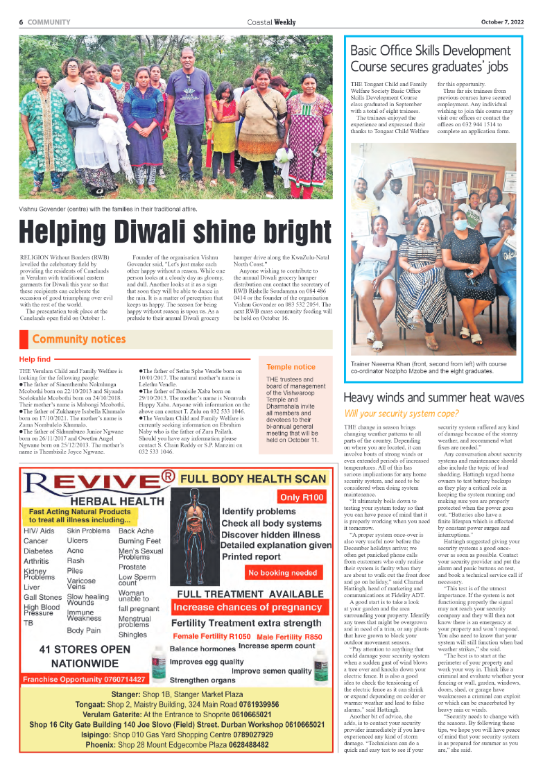 Coastal Weekly 7 October 2022 page 6