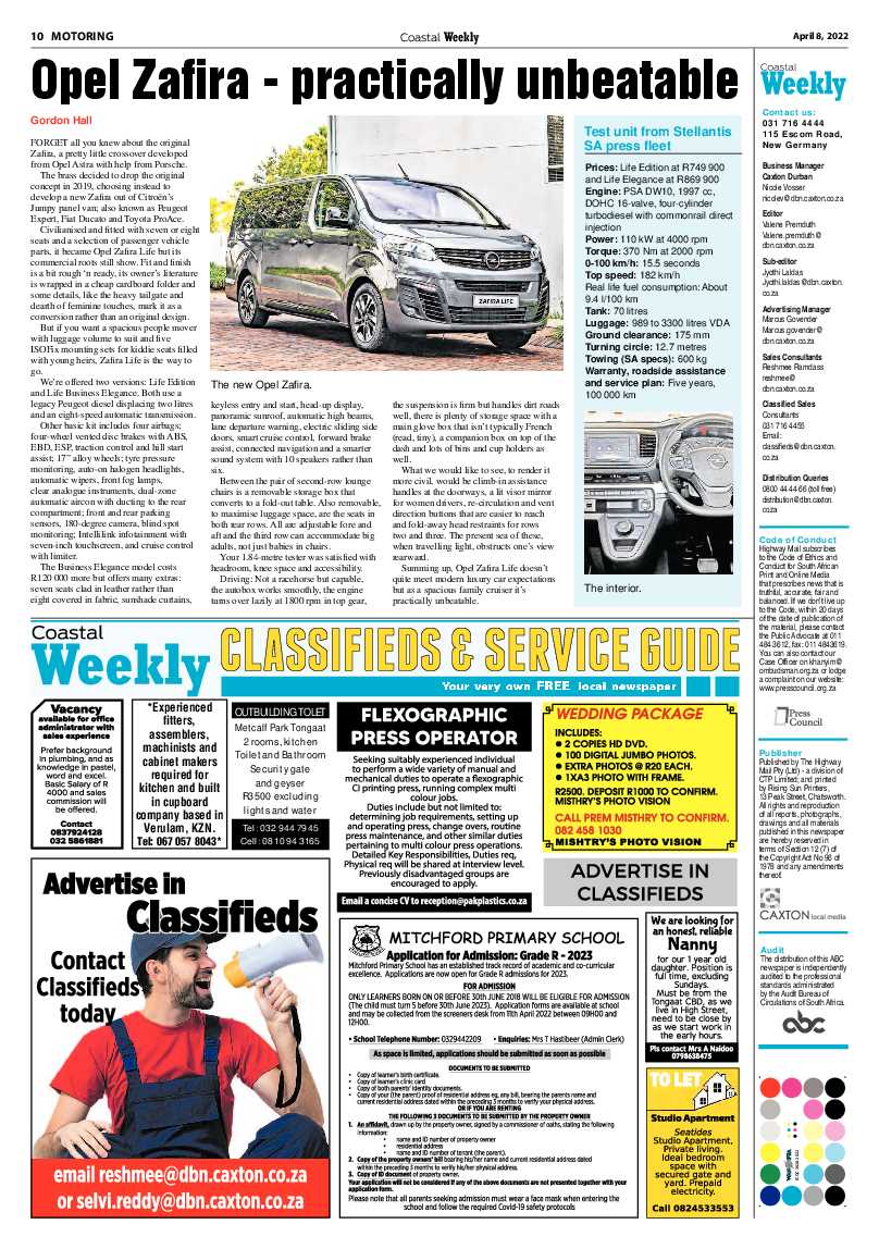 Coastal Weekly 8 April 2022 page 10