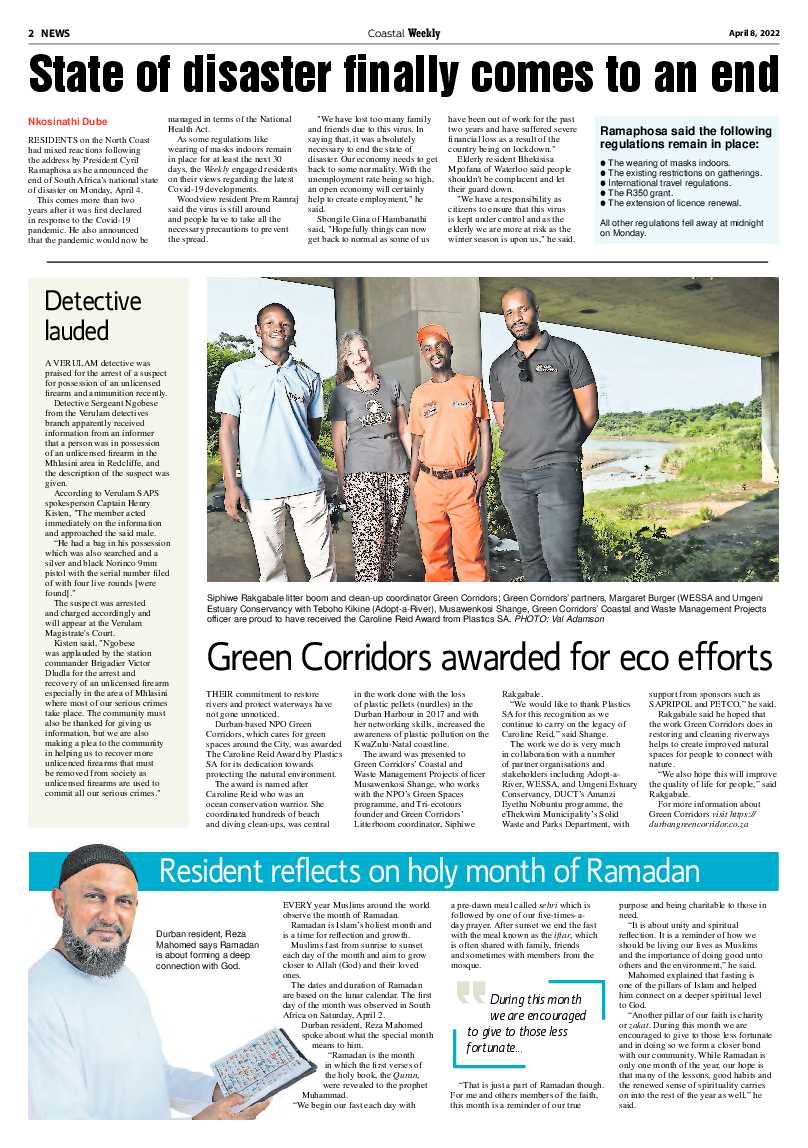 Coastal Weekly 8 April 2022 page 2