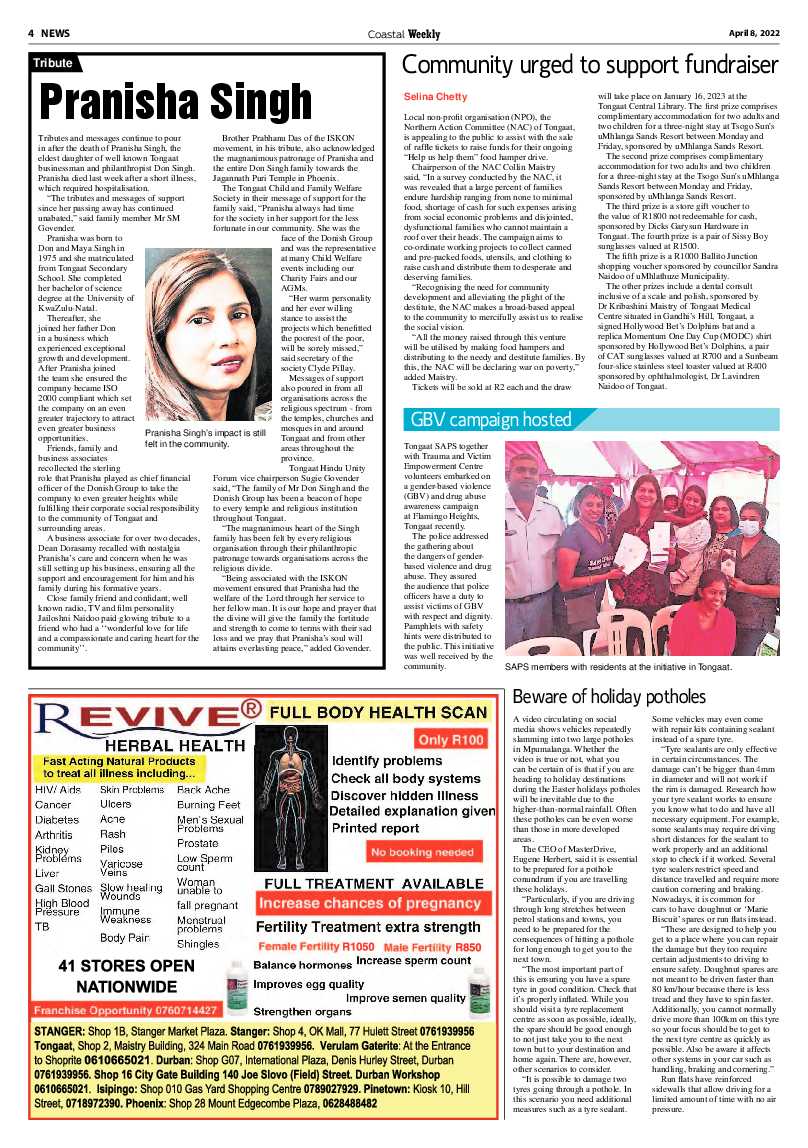 Coastal Weekly 8 April 2022 page 4