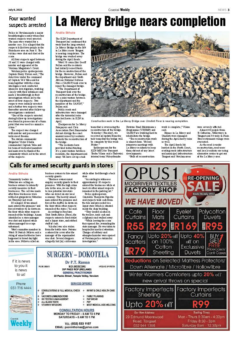 Coastal Weekly 8 July 2022 page 3