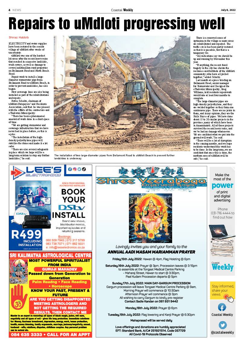 Coastal Weekly 8 July 2022 page 4