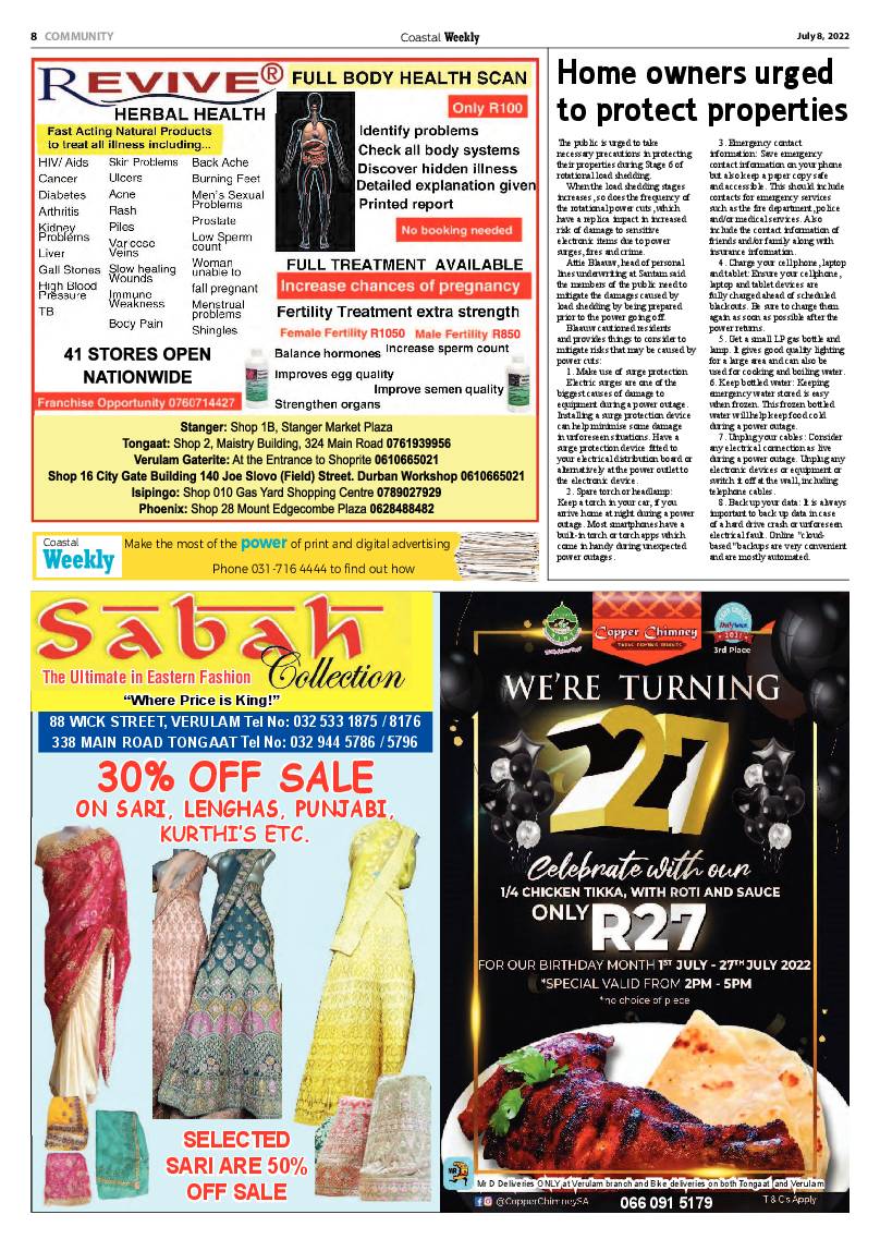 Coastal Weekly 8 July 2022 page 8