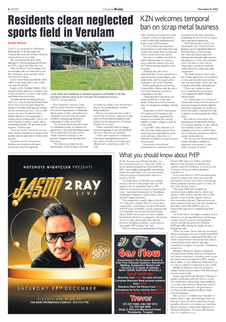 Coastal Weekly 9 December 2022 page 4