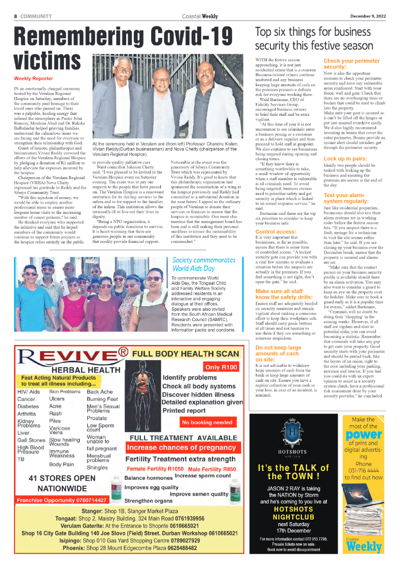 Coastal Weekly 9 December 2022 page 8