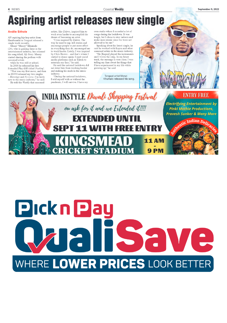 Coastal Weekly 9 September 2022 page 4