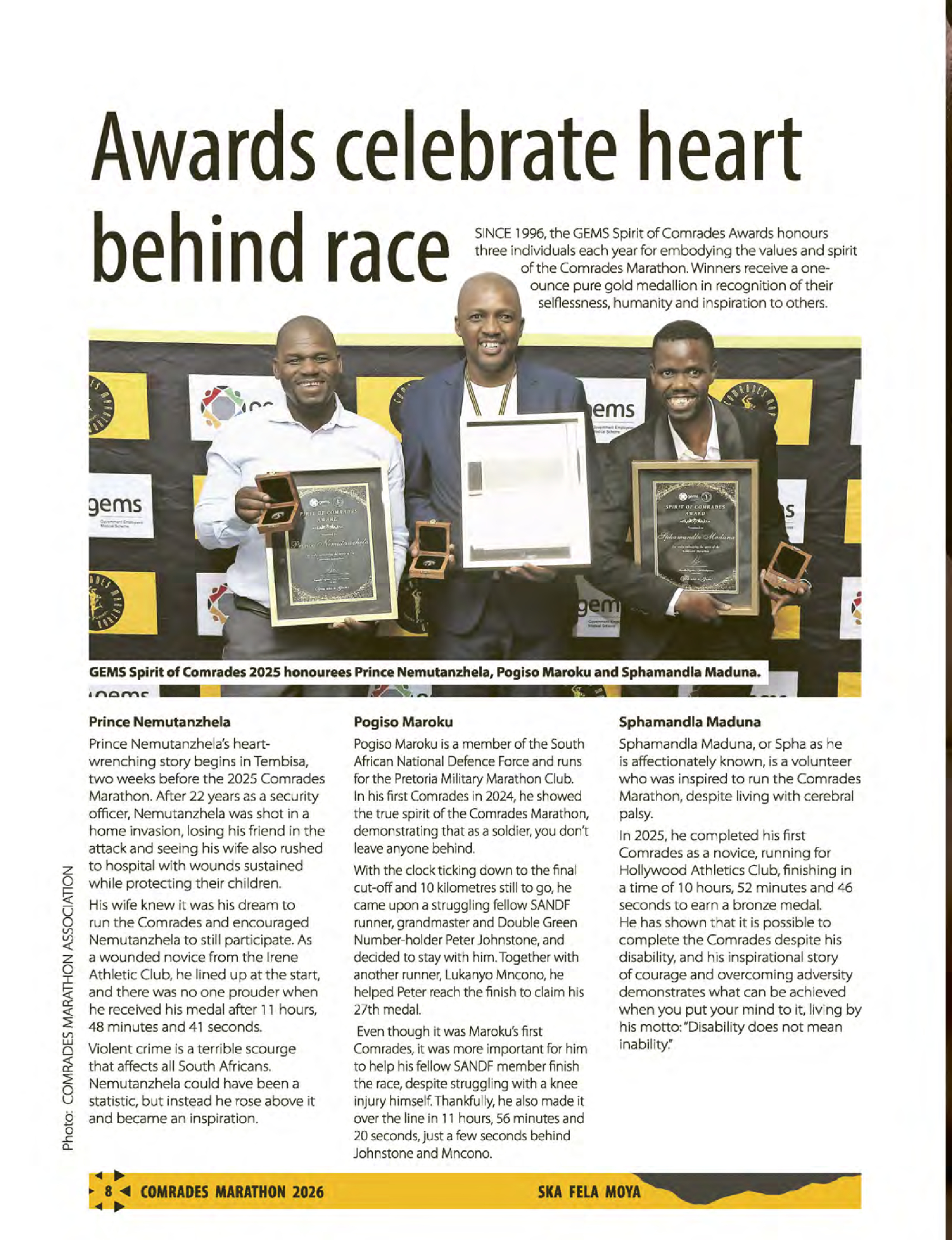 2026 Comrades Magazine page 8