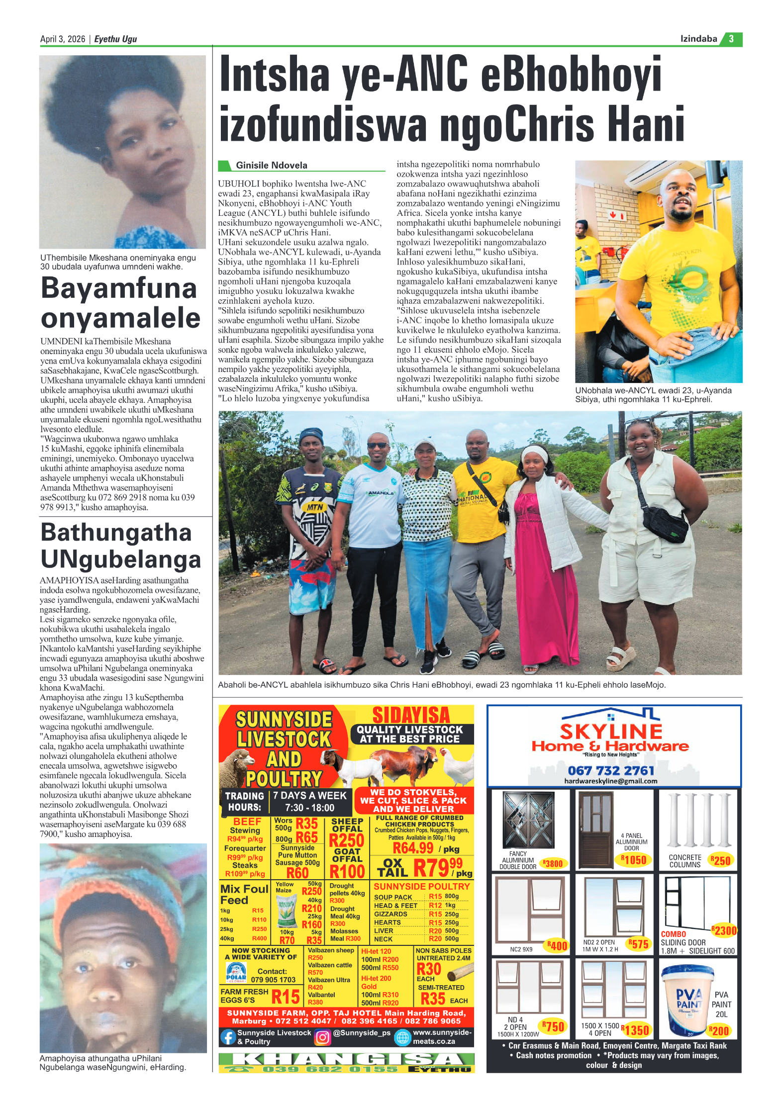 3 April Eyethu page 3